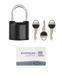 Замок висячий TOKOZ OMEGA_50 TE01 3KEY TKTECH NR_shackle 40,5мм 8мм BLISTER, Навесной замок