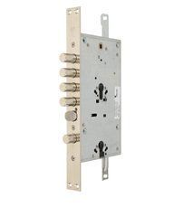 Замок врезной MUL-T-LOCK 3-WAY DIN+DIN CEM30328 CR UNIV BS65мм 85мм w/o_SP, Хром, Хром