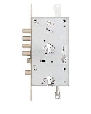 Замок врезной MUL-T-LOCK 3-WAY DIN+DIN CEM30328 CR UNIV BS65мм 85мм w/o_SP, Хром, Хром