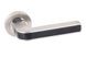 Дверная ручка SIBA Flamingo A63-0-22-66 матовый никель/черный