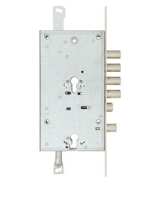 Замок врізний MUL-T-LOCK 3-WAY DIN+DIN CTFM030328 CR UNIV BS65мм 85мм L.O.G. w/o_SP, Хром, Хром