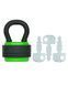Замок навесной TOKOZ HERKULES 3KEY TK11 M R shackle 41мм 10,5мм зелёный, Навесной замок