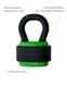 Замок навесной TOKOZ HERKULES 3KEY TK11 M R shackle 41мм 10,5мм зелёный, Навесной замок