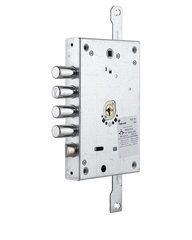 Замок врезной MUL-T-LOCK 3-WAY OMEGA OSMPB10328L без планки UNIV BS65мм 85мм OMEGA VIP_CONTROL/3in1 1KEY+3KEY+1KEY+1KEY OMG_BLACK+OMG_GREEN+OMG_RED+OMG_RED 86мм w/o_SP, Хром, Хром