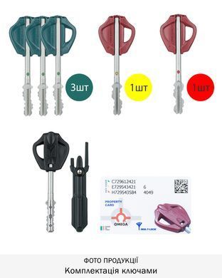 Замок врезной MUL-T-LOCK 3-WAY OMEGA OSMPB10328L без планки UNIV BS65мм 85мм OMEGA VIP_CONTROL/3in1 1KEY+3KEY+1KEY+1KEY OMG_BLACK+OMG_GREEN+OMG_RED+OMG_RED 86мм w/o_SP, Хром, Хром