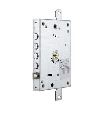Замок врезной MUL-T-LOCK 3-WAY OMEGA OSMPB10328L без планки UNIV BS65мм 85мм OMEGA VIP_CONTROL/3in1 1KEY+3KEY+1KEY+1KEY OMG_BLACK+OMG_GREEN+OMG_RED+OMG_RED 86мм w/o_SP, Хром, Хром