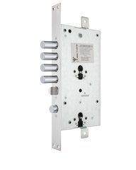 Замок врезной MUL-T-LOCK 3-WAY DIN+DIN B-LOCK M CR UNIV BS63мм 85мм w/o_SP, Хром, Хром