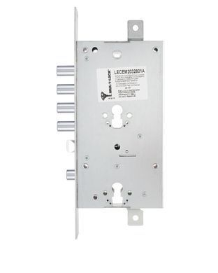 Замок врізний MUL-T-LOCK 3-WAY DIN+DIN B-LOCK M CR UNIV BS63мм 85мм w/o_SP, Хром, Хром