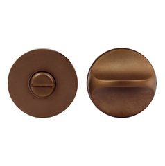 Санузловый поворотник, WC накладка M&T Up/Down TIN-B титан/матовый коричневый