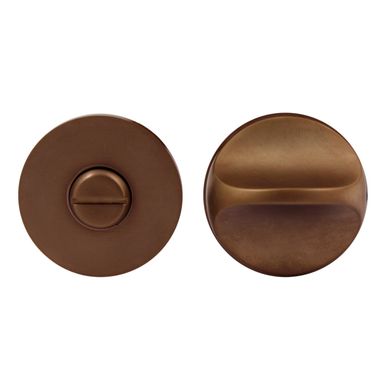 Санузловый поворотник, WC накладка M&T Up/Down TIN-B титан/матовый коричневый