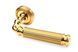 Дверна ручка Fadex Rania 246V L03 латунь полірована/латунь матова