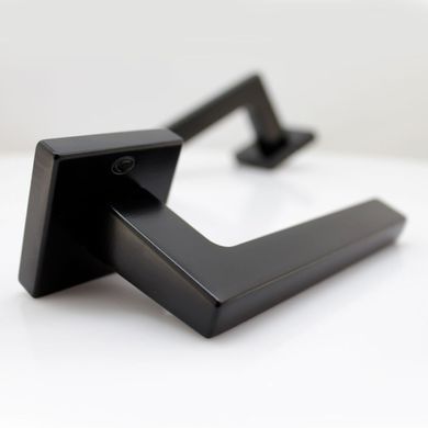 Дверная ручка Convex 865 матовый черный, Черный матовый, Черный матовый, VSIM7