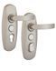 Фурнитура защитная MUL-T-LOCK PLATINUM SH300 mov-mov DIN PLATE 85/90мм Никель сатин 50-55мм 3клас Platinum NICKEL SATIN Комплект, Никель сатин, Никель сатин