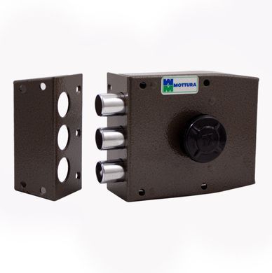 Дверной замок накладной MOTTURA 30401VD50C5 Backset 64мм, Хром, Хром