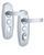 Фурнітура захисна MUL-T-LOCK PLATINUM SH300 mov-mov DIN PLATE 85/90мм Хром полірований 50-55мм 3клас Platinum NICKEL CHROME Комплект, Хром, Хром