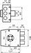Дверной замок накладной MOTTURA 30401VD50C5 Backset 64мм, Хром, Хром