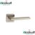 Дверная ручка Safita 184R40 SN/CP матовый никель/полированный хром, Никель матовый, Никель матовый