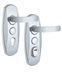 Фурнітура захисна MUL-T-LOCK PLATINUM SH300 mov-mov DIN PLATE 85/90мм Хром полірований 50-55мм 3клас Platinum NICKEL CHROME Комплект, Хром, Хром
