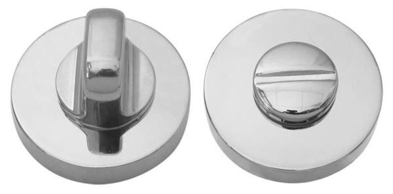 Санузловый поворотник, WC накладка Colombo CD 49 хром