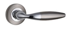 Дверная ручка SIBA Setra Z19-0-22-07 матовый никель/хром