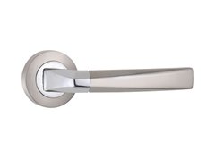 Дверная ручка SIBA Padova Z47-0-22-07 матовый никель/хром