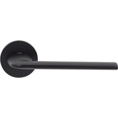 Дверна ручка Comit Lucy R матовий чорний (розетка 6мм)