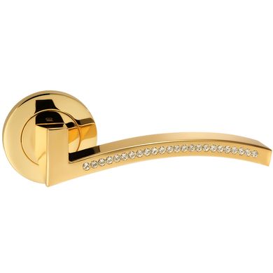 Дверная ручка Oro&Oro 105CR-16E GP золото, Латунь, Латунь