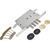 Дверной замок MOTTURA 52771DM28 Backset 63мм, междуосевое 85мм, короткий ключ