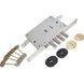 Дверной замок MOTTURA 52771DM28 Backset 63мм, междуосевое 85мм, короткий ключ