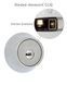 Замок врезной MUL-T-LOCK 1-WAY DEAD_BOLT HERCULAR UNIV CHROME_NICKEL BS60/70мм MT5+ CLIQ M/S GAMMA RIGHT wood_door SP, Никель, Никель