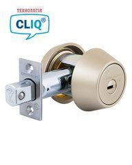 Замок врезной MUL-T-LOCK 1-WAY DEAD_BOLT HERCULAR UNIV SATIN_NICKEL BS60/70мм MT5+ CLIQ M/S GAMMA RIGHT wood_door SP, Никель матовый, Никель матовый