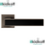 Дверна ручка Linde A-2015 MA+Black матовий антрацит з чорною вставкою